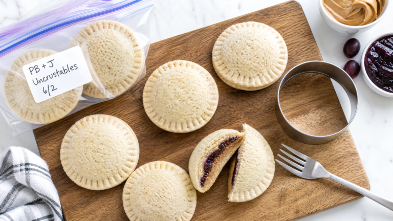 Homemade PB&J Uncrustables – Better Than Store-Bought