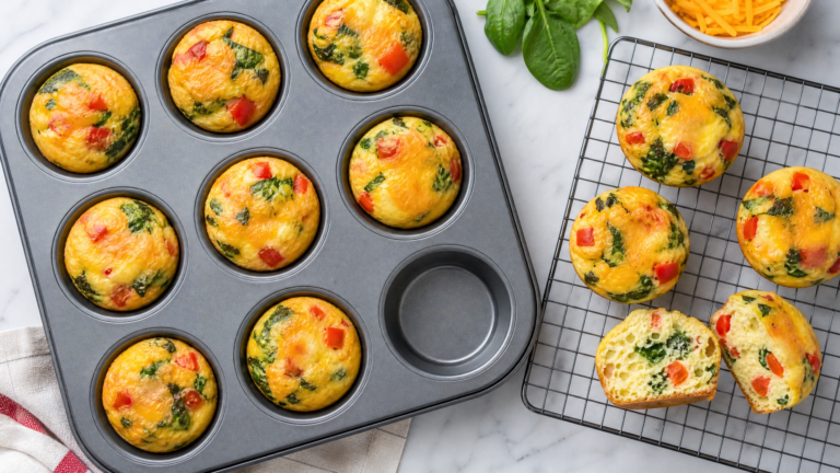 Mini Veggie Egg Muffins – Protein-Packed School Lunch
